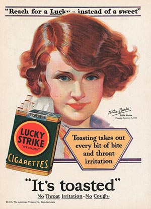 lucky strike ad