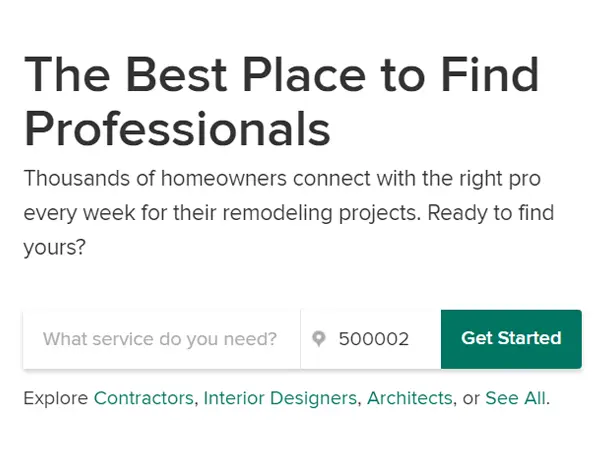 houzz for contractors