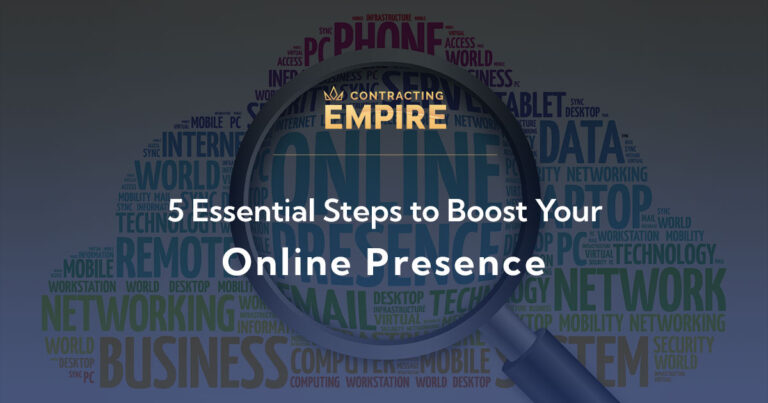 5 Essential Steps to Boost Your Online Presence