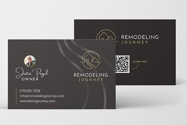 Business card design with Contracting Empire