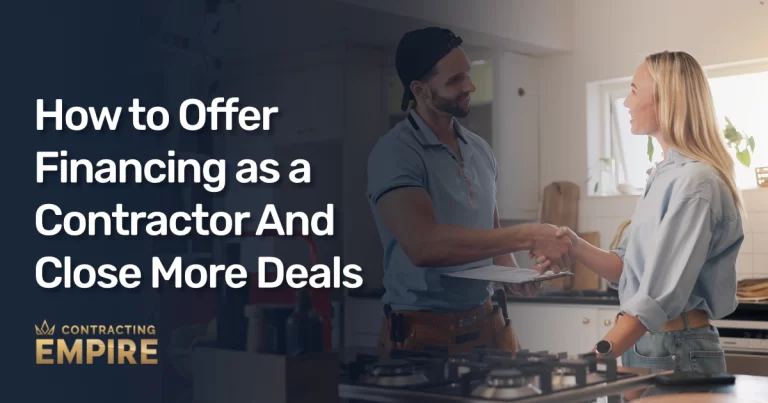 how to offer financing as a contractor featured image