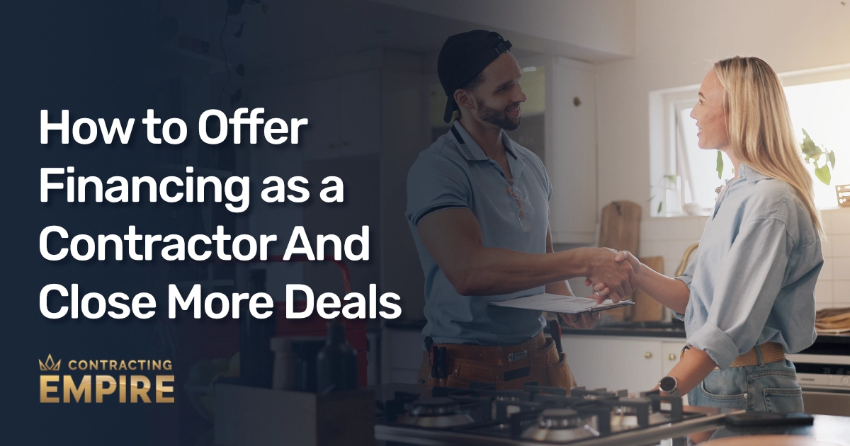 how to offer financing as a contractor featured image