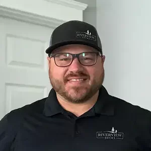 Nate Burket, owner of Riverview Decks